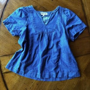 Madewell Denim Blouse